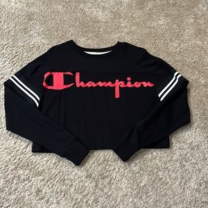 Champion Long Sleeve Crop Shirt